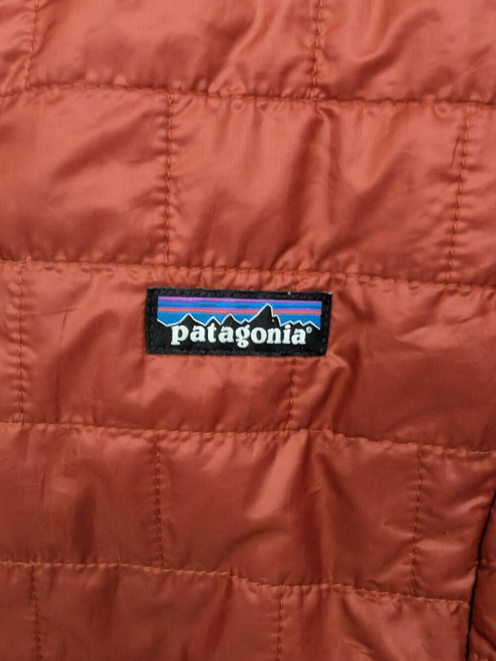 Patagonia Nano Puff Women's Jacket Burnished Red Rust Size L - Picture 3 of 15